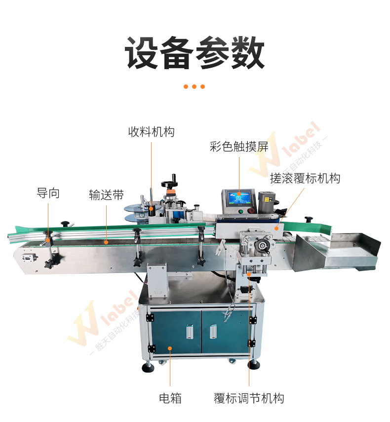 全自動立式搓滾圓瓶貼標機優勢